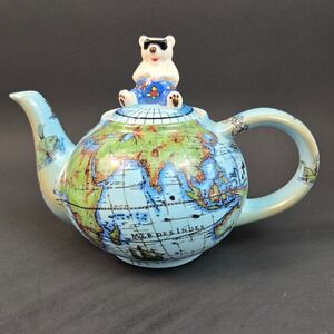 Vintage Paul Cardew "Global Warming" Collectible Teapot 2007 Polar Bear  Design